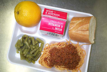 american school lunch