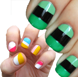 NAILS COLOR BLOCK