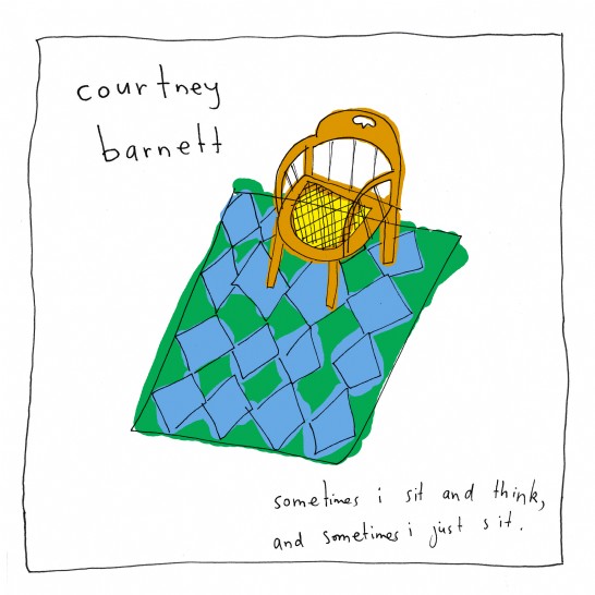 Courtney Barnett - 'Sometimes I Sit and Think, and Sometimes I Just Sit' album cover shot