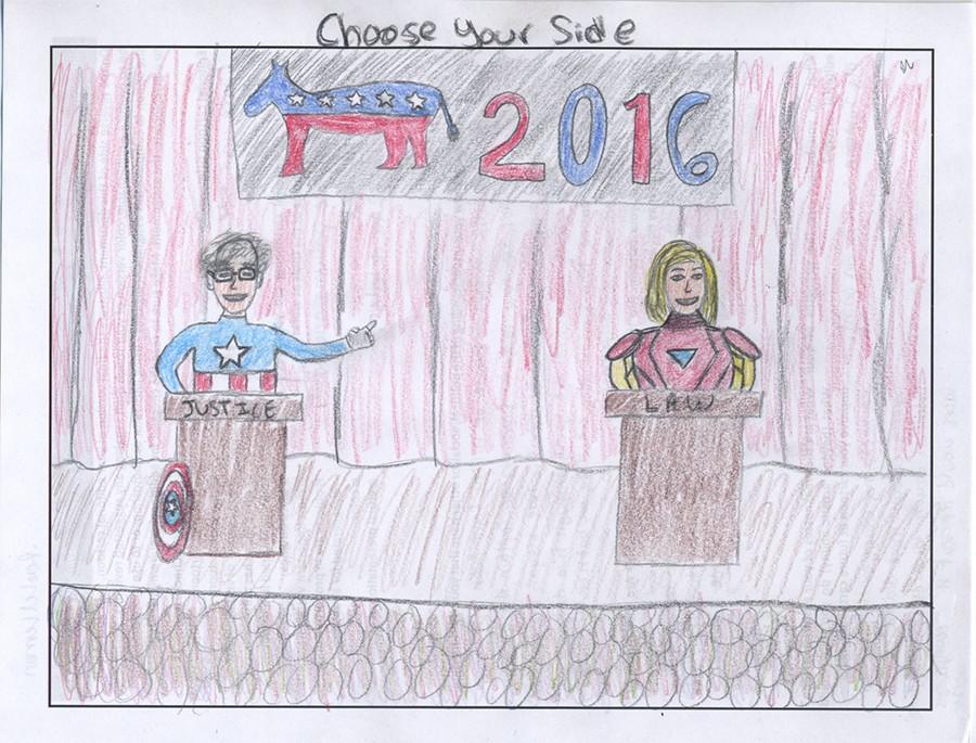 Editorial Cartoon: Choose Your Side
