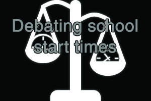 Opinion: School start times