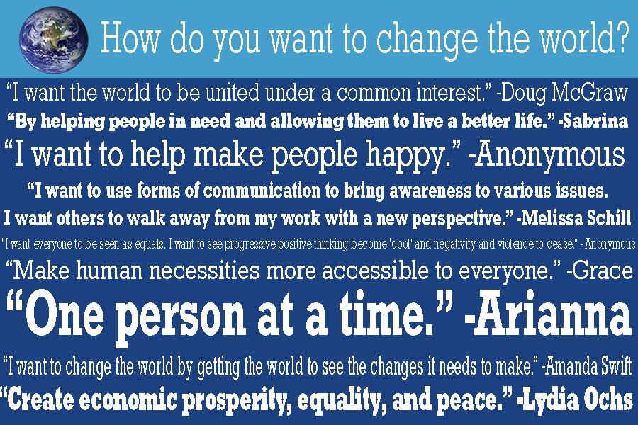 Change the world quotes