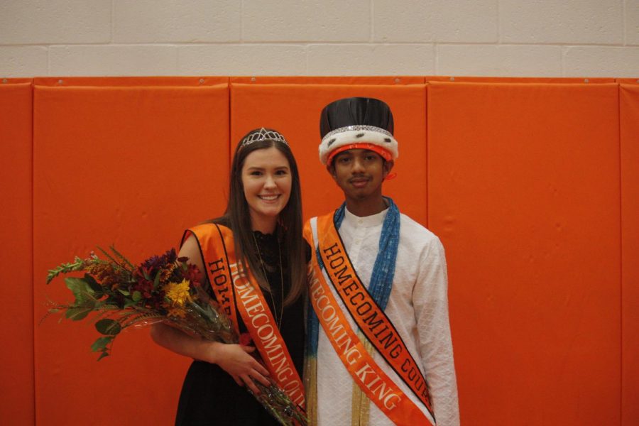 Homecoming king and queen crowned