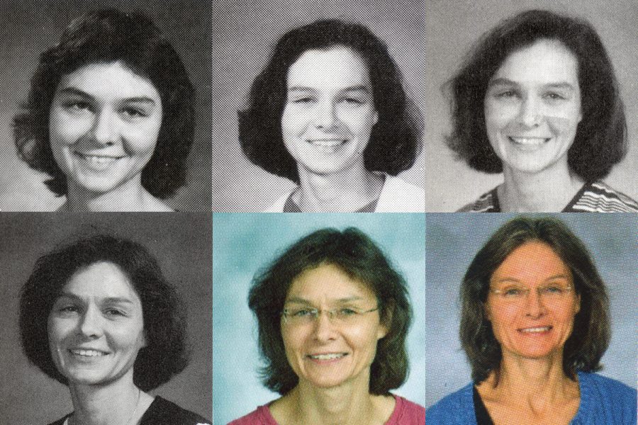 Ms. Jeanne Urbance will retire at the end of the 2017-2018 school year. Take a look at Urbance through the years (and through yearbook photos). Clockwise from upper left: 1984; 1993; 1999: 2000; 2009; 2017.