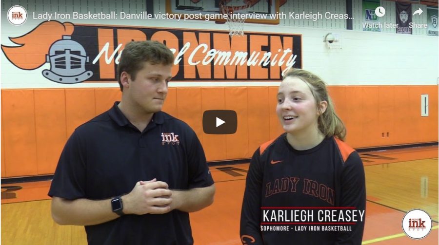 Creasey reacts to game winner over Danville [video]