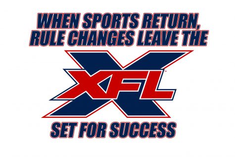 When sports return, rule changes set the XFL up for success