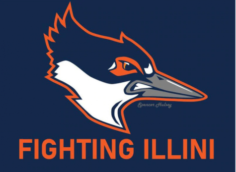 The proposed new mascot for the University of Illinois, the Belted Kingfisher, was endorsed in a landslide vote Sept. 21.