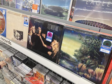 Fleetwood Mac vinyl records, including Tusk (1979), Mirage (1982) and Tango in the Night (1987), are now sold at Walmart in Normal.