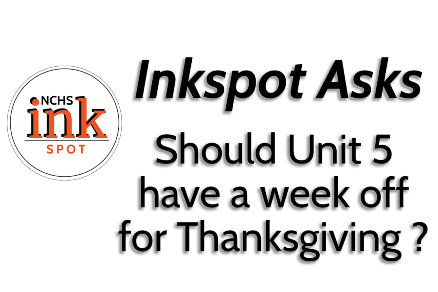 Inkspot Asks: Should Unit 5 have the full week of Thanksgiving off? [video]