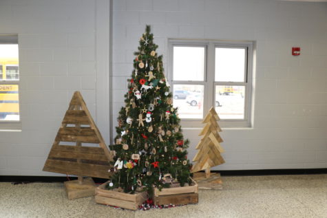 With its student made ornaments and decorations, the Technology department expects its tree to stand out at the Festival of Trees --  We have wooded trees... We made a whole bunch of homemade gifts that were going to fill  two crates [with]. Theres well over 250 items that are on the tree, Mr. Don Whitman said.
