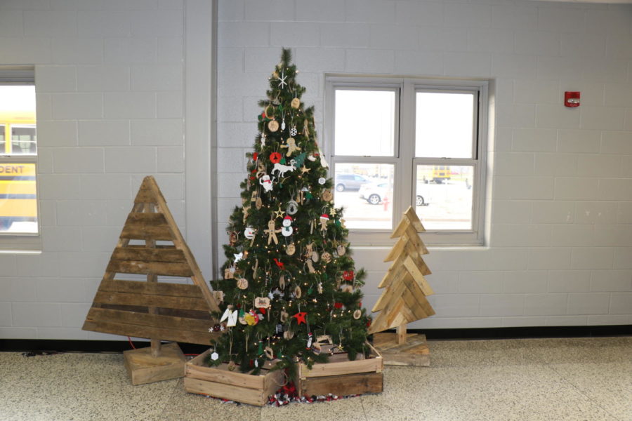 With its student made ornaments and decorations, the Technology department expects its tree to stand out at the Festival of Trees --  