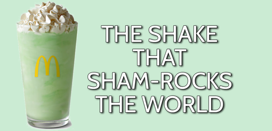 The shake that sham-rocks the world