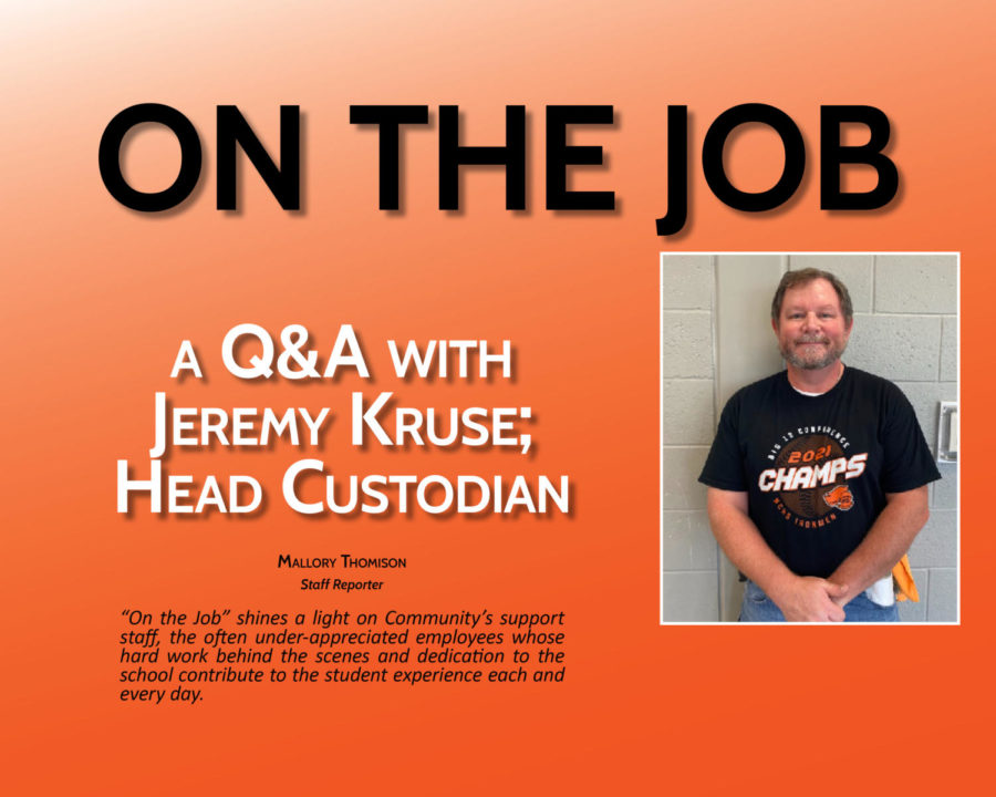 ‘On the Job’: a Q&A with Jeremy Kruse; Head Custodian