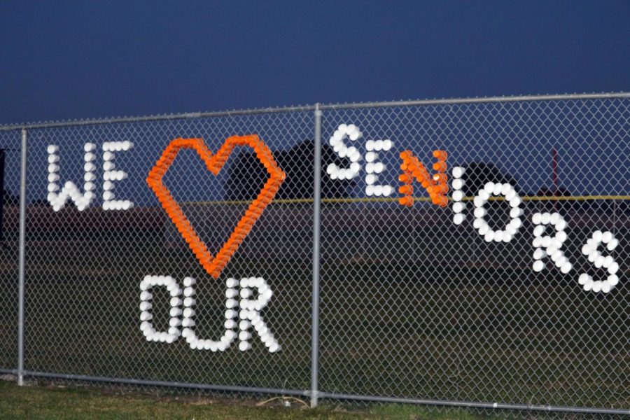 Community celebrated its six seniors vs. Mahomet-Seymour on Oct. 10. The night -- and the season -- was an emotional for the elder Iron soccer players.