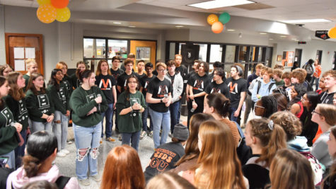 Music In Our Schools Month sees a capella groups, Jazz Ensemble perform during lunch hours [video]