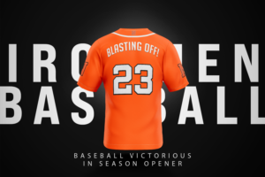 Blasting Off: Baseball victorious in season opener