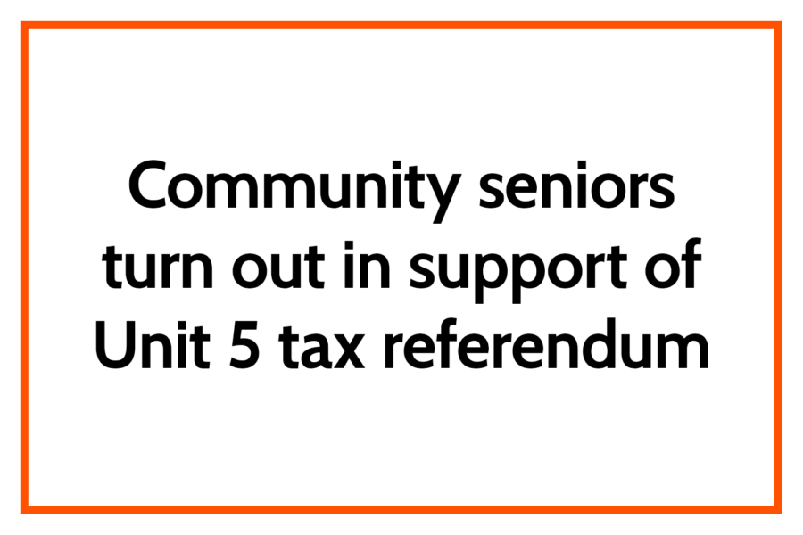 Several+Community+seniors+were+eligible+to+vote+for+the+first+time+in+Aprils+election%2C+helping+pass++the+Unit+5+tax+referendum.+