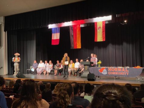 Nina Osborne received the Dual Language recognition award for standout performance in two AP-level language classes.