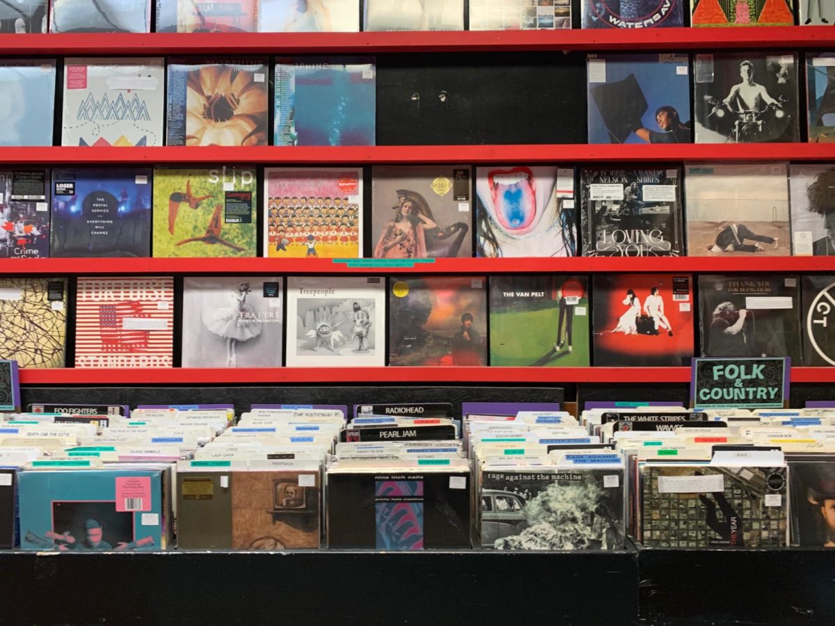 Waiting Room Records, located in Uptown Normal, stocks new vinyl and buys and sells used vinyl, making it a popular among Communitys record enthusiasts.