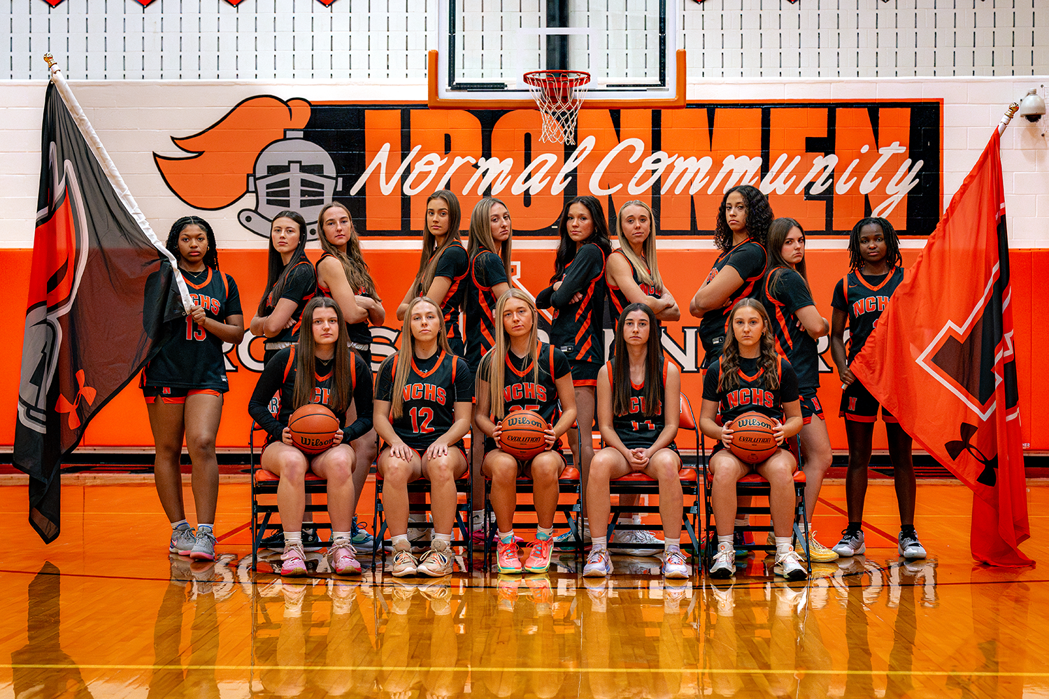 The 2023-24 girls basketball season opens with the Intercity tournament on Monday, Nov. 13 when the Community takes on the Bloomington High School Raiders. 
Community is coming off the best season in school history, going 31-4 on the year. 
Photo Courtesy of: Charles Green // @crgmojo