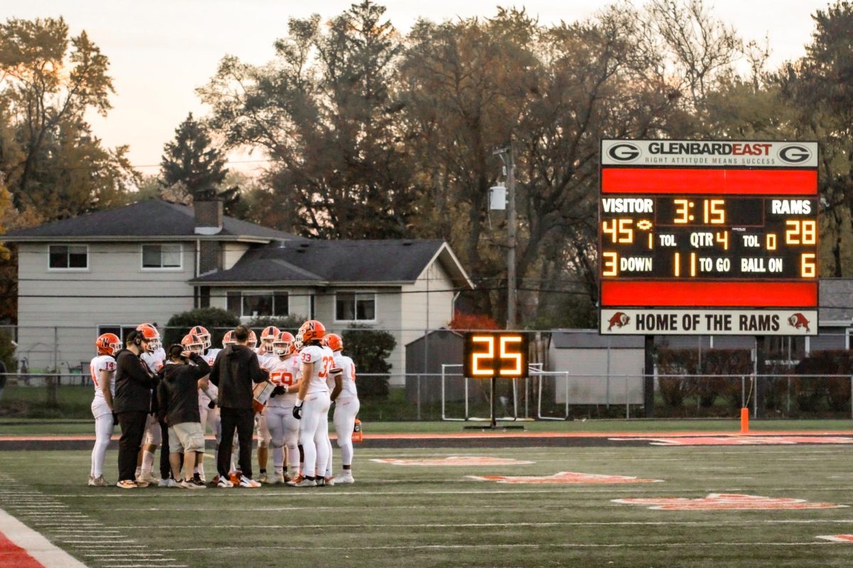 The Ironmen are back in the IHSA Semifinals for the first time in over 15 seasons after a stunning comeback win over Glenbard East. 
They take on the 10-2 Downers Grove North Trojans on the road Saturday. 
Photo Courtesy of: Steph Mazanowski //
MazPix Photography // Mazpix.com