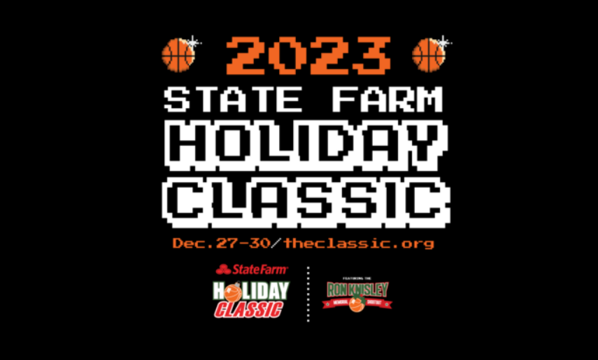 The brackets for the 44th annual State Farm Holiday Classic were released Dec. 7 with both Community teams recieving the top seed.
 This year’s event will be held Dec. 27-30 at four venues across Bloomington-Normal — Illinois Wesleyan University’s Shirk Center, Bloomington High School, Normal Community High School and Normal West High School.

Image Courtesy of: State Farm Holiday Classic