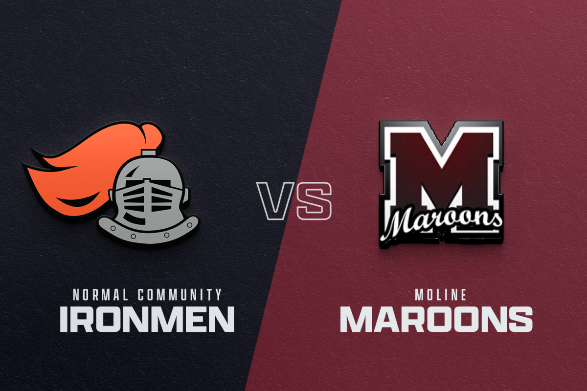 The Ironmen and Maroons are tied at 2-2 the last two seasons. Community swept the season series against Moline in 2022, eliminating the Maroons from the postseason. 
Last season, the Maroons repaid the favor, ending the Ironmens season. 
// Digital Illustration