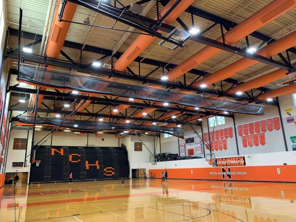 East gym lighting overhaul improves visibility, energy efficiency