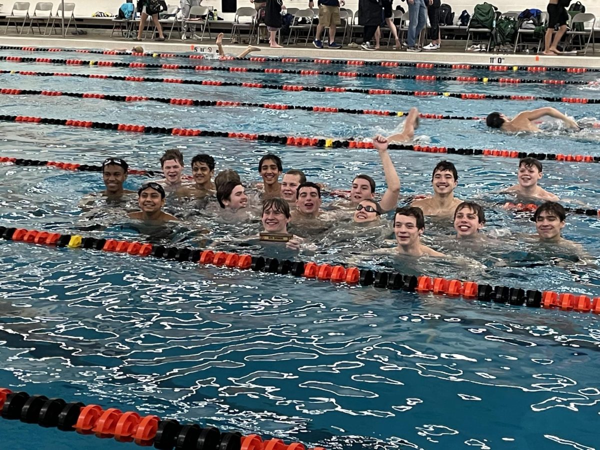 Community won a third-straight Big 12 Conference title on Saturday, Feb. 3. They head into the swim postseason looking to build on their late-season success.

Photo Courtesy of: Mrs. Heather Budak