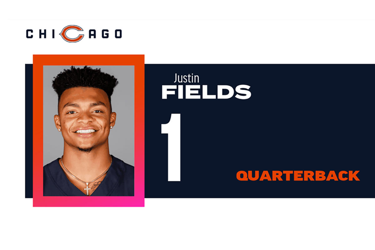 The quarterback is entering his fourth season as the Chicago Bears quarterback after being drafted out of Ohio State. It is too soon to give up on Fields under center. 
Image Courtesy: Chicago Bears 