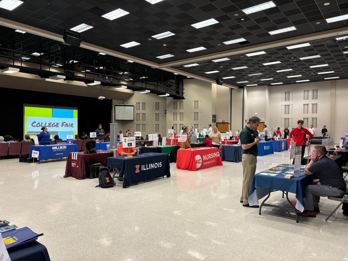 Midwest Technical Institute, Illinois Central Colleges Agriculture and IT programs and Saint Francis Medical Centers College of Nursing were among the programs represented at the far.