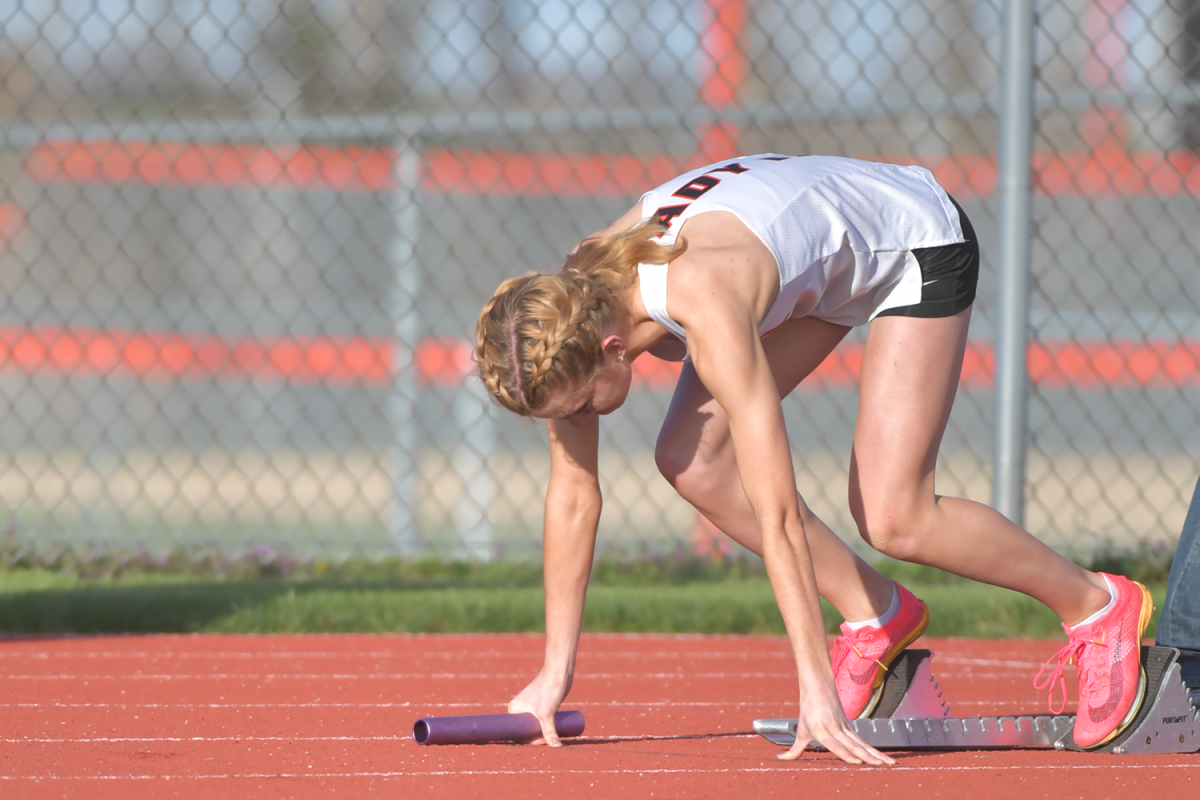 Abigail Ziemer is looking for a fourth trip to state in the 1600-meter relay, winning the event in 2021 and 2023, and finishing third in 2022.  

Photo Courtesy: Mr. Jeff Christopherson