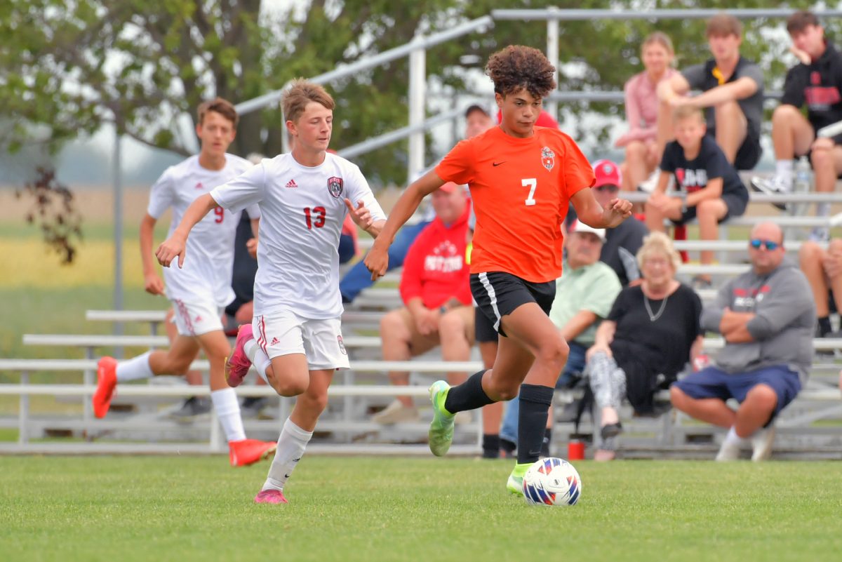 Cassius Sharp, after finishing last season with three goals and four assists, is the 2024 Ironmen's leading scorer with five goals.
Photo Courtesy of: Mr. Jeff Christopherson