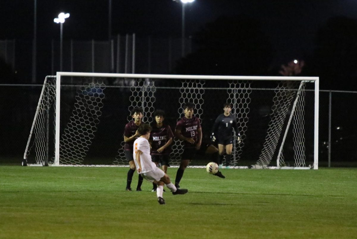 Last season, the Ironmen had several scoring chances against the Maroons in Sectional Semis but were unable to convert. 
Community’s keeper Parker Michels recorded some spectacular saves in the net, but was unable to prevent the Maroons from advancing to the Sectional Championships.
This season, Bode Thompson is minding the net for Community. Thompson has given up 29 goals on the year and recorded seven shutout performances.
