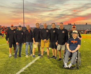 Members of the 1974 State runners-up team were recognized Oct. 11 in honor of the 50th anniversary of their second-place finish. The team went 12-1 that season, falling 34-15 in the State title game to Rockford East.
Photo Courtesty of: Normal Community Athletics Departmnent 