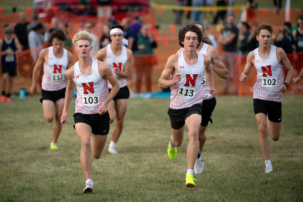 Joey Yaros made his IHSA 3A State debut last season. This year, A.J. Ince hopes to join him. But the real goal is for the Ironmen to qualify as a team. 
Photo Courtesy of: Mr. Jeff Christopherson