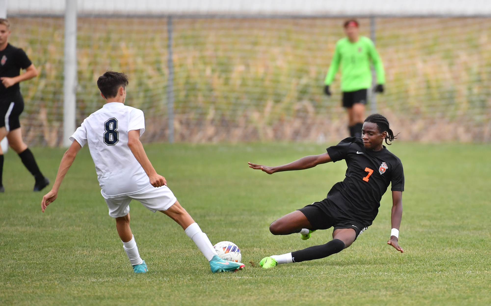 Junior midfielder Believe Avida led Community's offense during the Ironmen's regular season. He was the only player to reach double digits in both goals and assists. 
Photo Courtesy of: Mr. Jeff Christopherson
