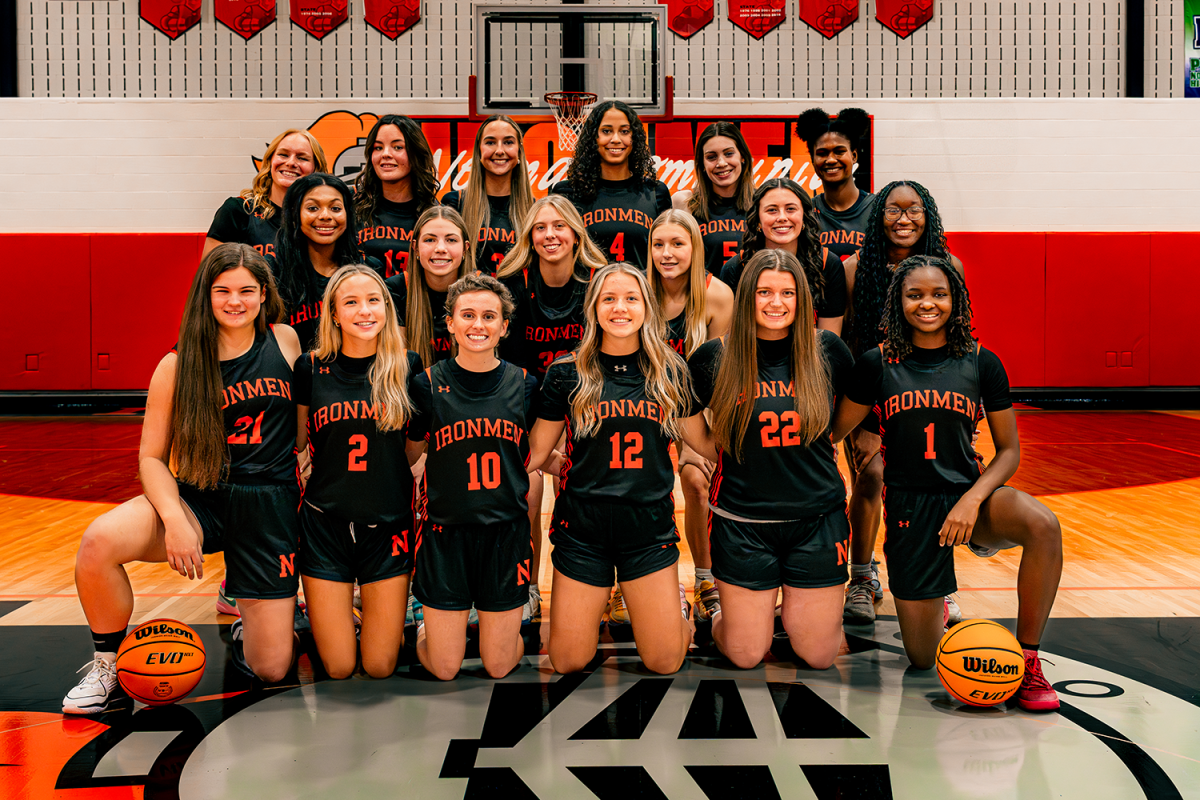 The Ironmen girls basketball team is off to a blazing 8-0 start, narrowly defeating Edwardsville 38-37 on the road. With top-ranked Washington, O’Fallon and Peoria Notre Dame looming, their toughest tests are still ahead. 
Photo Courtesy of: Charles Green 