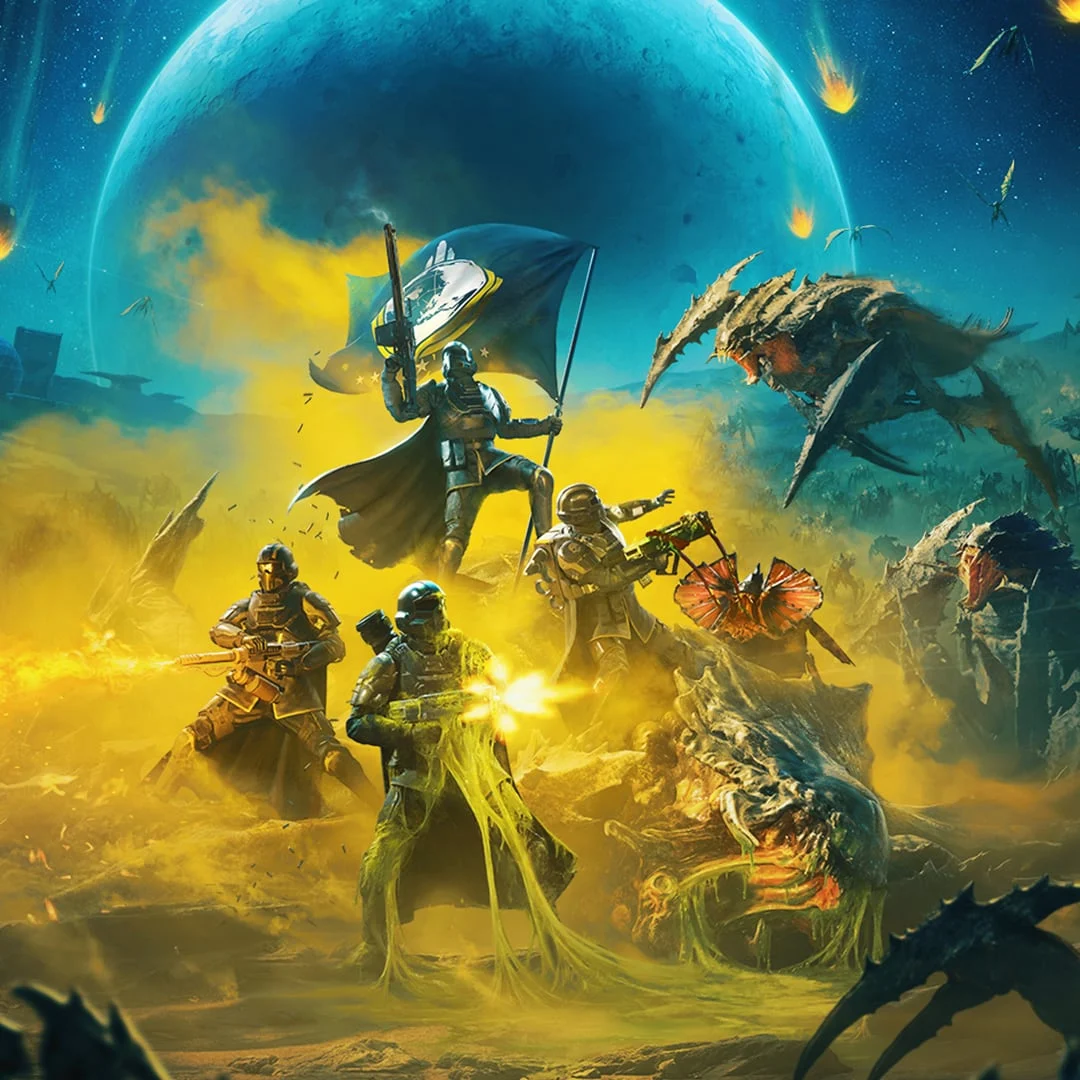 When "Helldivers 2" was released in February, it became PlayStation's fastest selling title of all time. 
Image Courtesy of: Arrowhead Game Studios/SIE