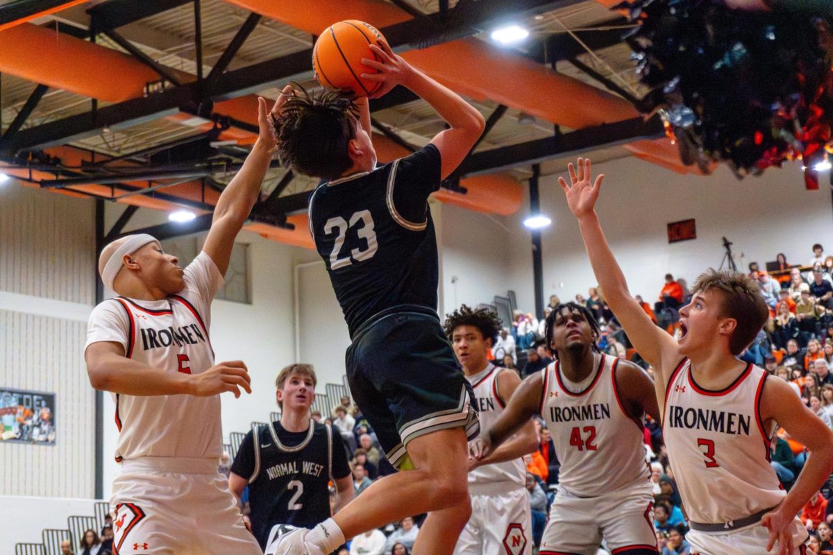 Trey Birditt (left) and Andrew Naour (right) cause havoc on the defensive end, averaging a combined 2.6 steals per game.