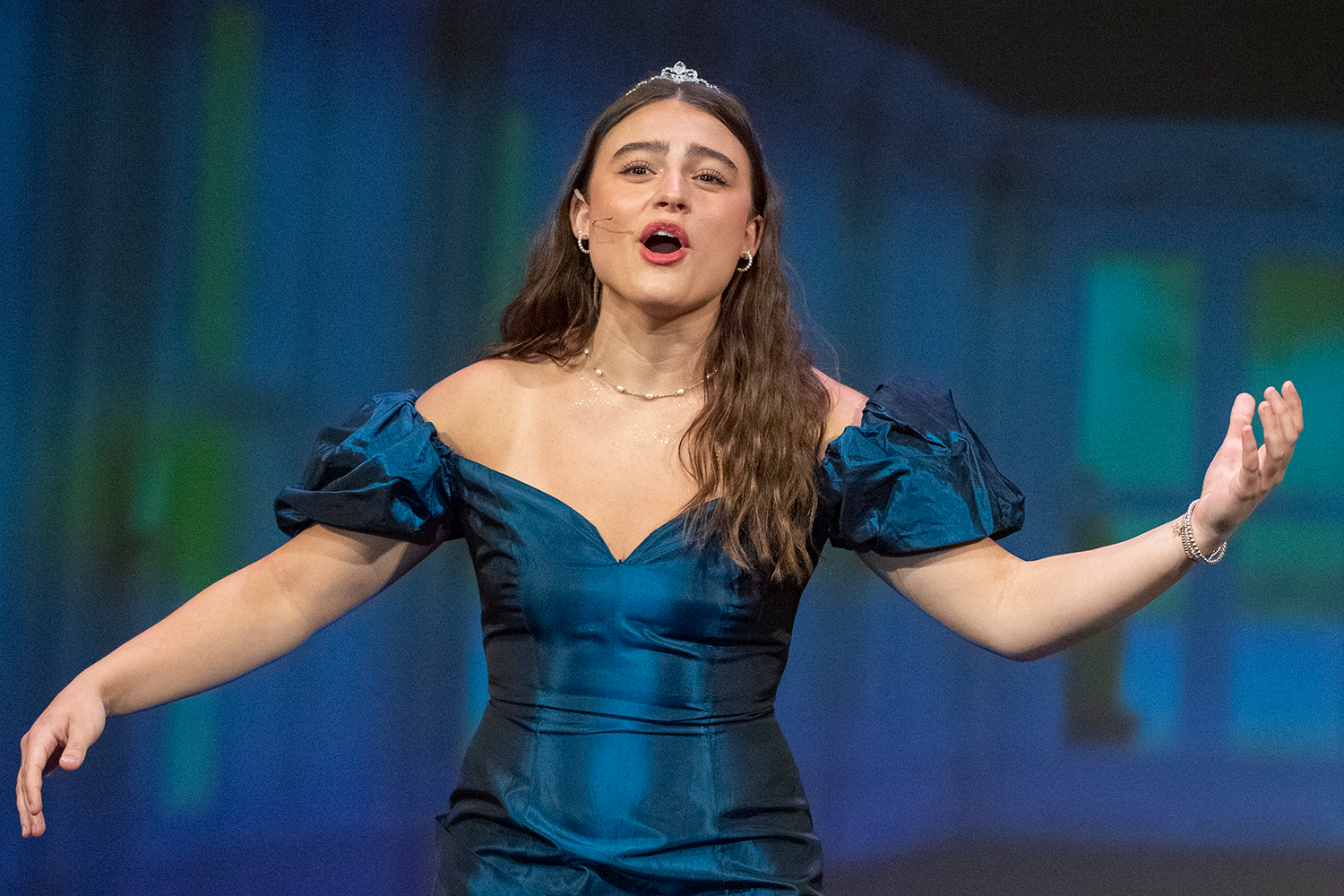 Lily Mavros’ voice has taken her to magical worlds, mythic battlefields and Broadway-inspired stages. Her passion for musical theater began with "The Secret Garden" and was reignited this summer when she performed in "The Six."

Photo Courtesy of": Mr. Jeff Christopherson 