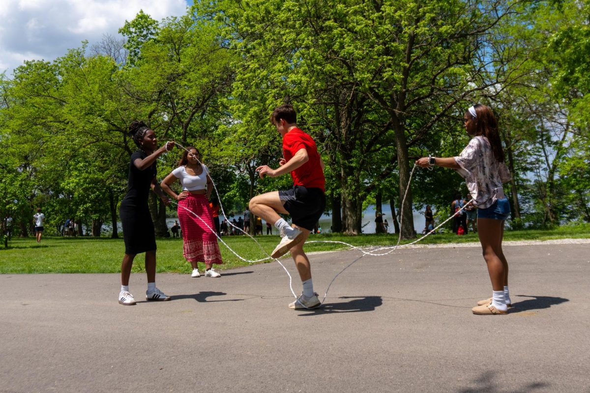 Conner was "happy to share [her favorite activity]," encouraging people to "keep going until they actually got it."
"This is literally what I love—seeing everybody improve in like five minutes because it's not hard. You just got to keep practicing."