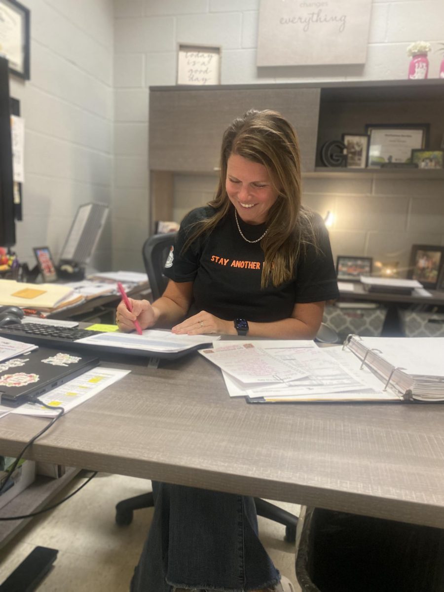 When Ms. Giermann was in junior high, her school had no counselors or social workers, something that helped her realize early on she wanted to be that support for students. 
She earned a degree in social work and planned to become a school social worker—but when she realized she’d only work with a limited group of students, she shifted to counseling to reach more kids and make a broader impact.
