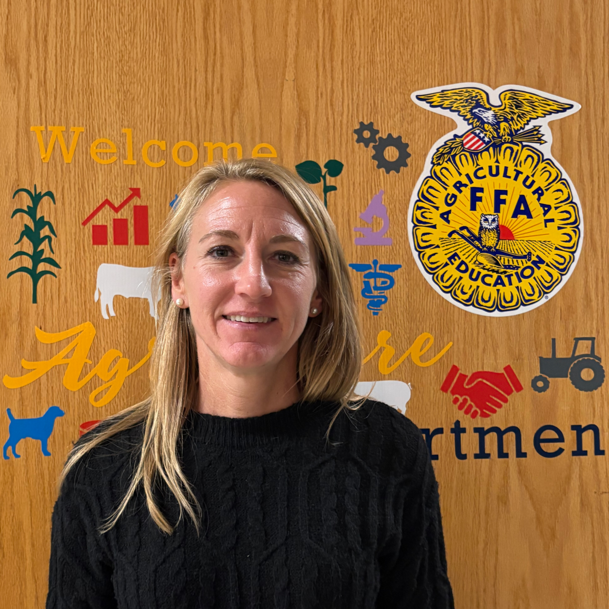 Dr. Jennifer Earing joined Community's staff this fall as the Agriculture department chair. Earing joins NCHS with after teaching Animal Science at the university level.