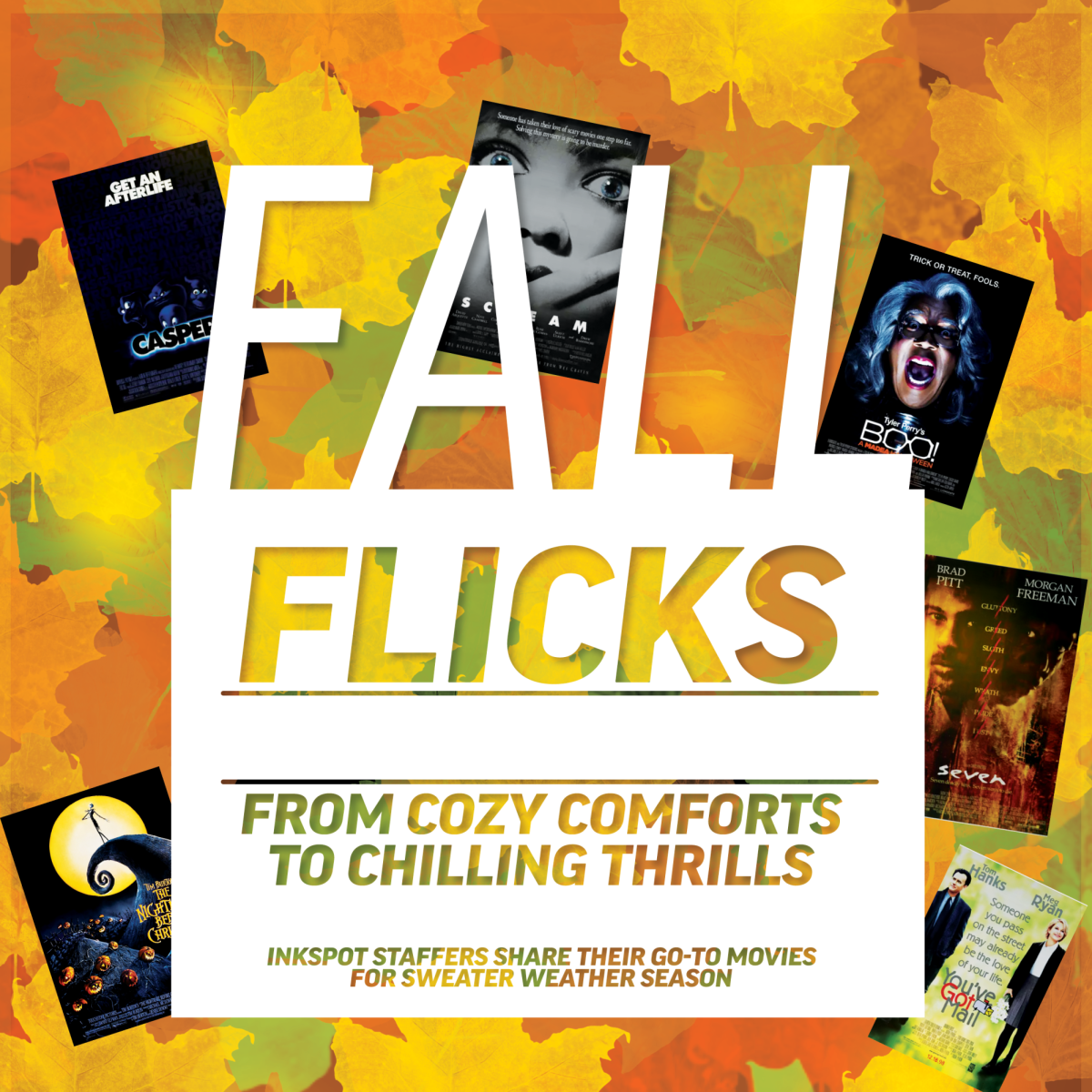 Fall flicks: From cozy comforts to chilling thrills
