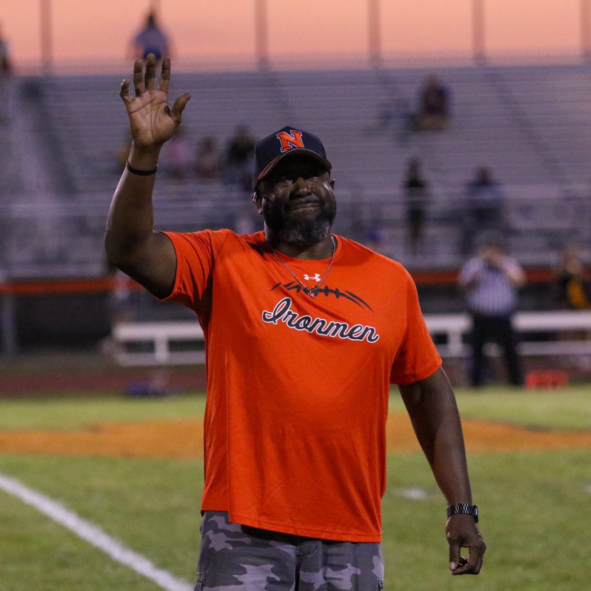 Community honors longtime coach Mr. Bryan Thomas before Oct. 3 game [photo gallery]