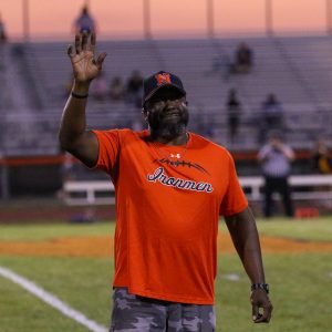 Community honors longtime coach Mr. Bryan Thomas before Oct. 3 game [photo gallery]