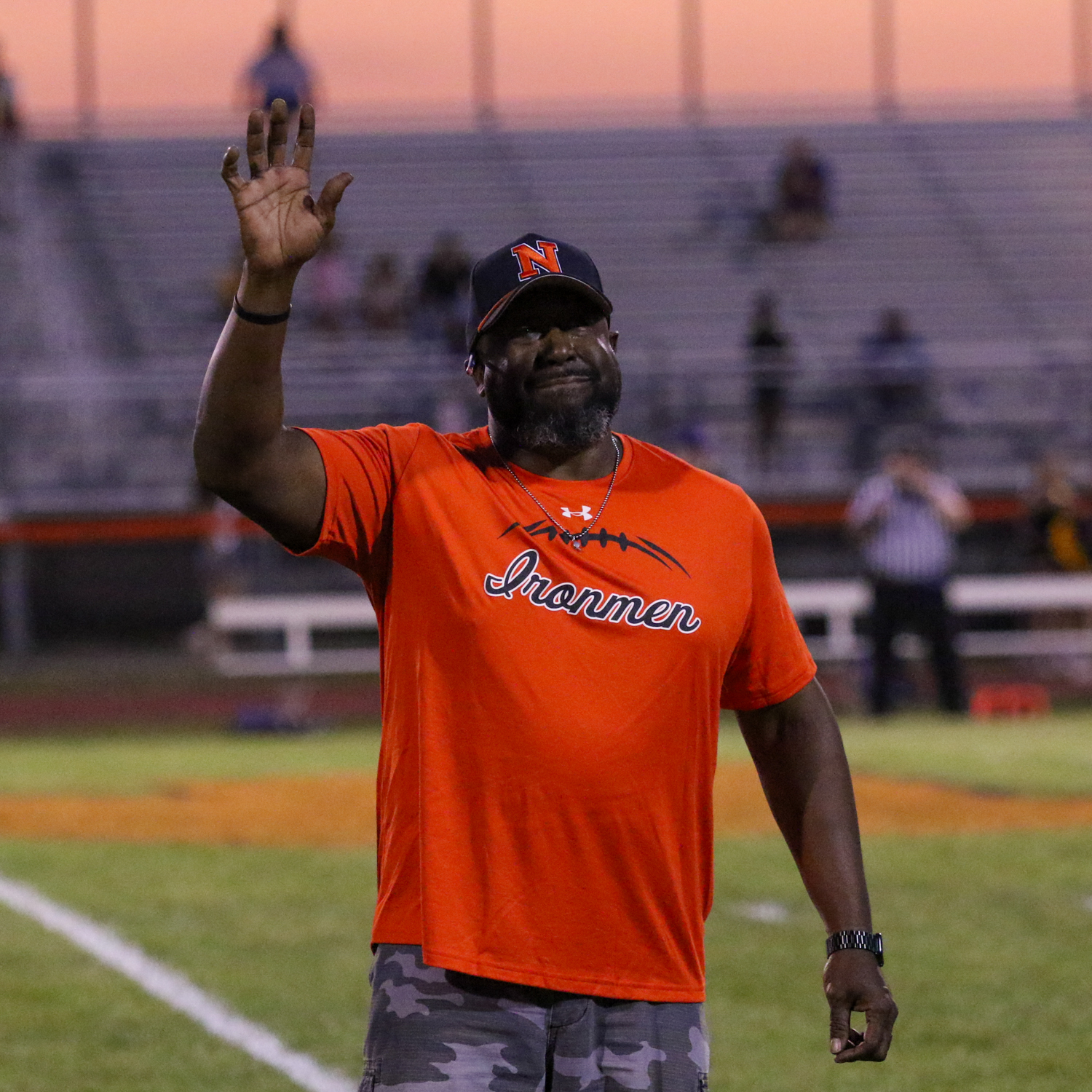 Community honors longtime coach Mr. Bryan Thomas before Oct. 3 game [photo gallery]