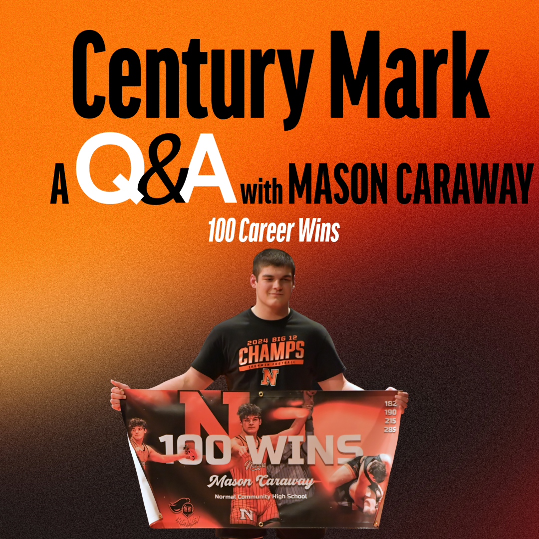 Mason Caraway is one of three active Ironmen wrestlers to eclipse 100 career wins. 