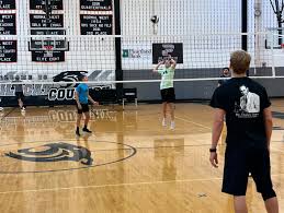 Since 2024, Normal West has offered boys volleyball as an intermural sport after school, overseen by West's girls volleyball coach Mrs. Kelsey Mueller.
Photo Courtesy: Normal West Volleyball Instagram